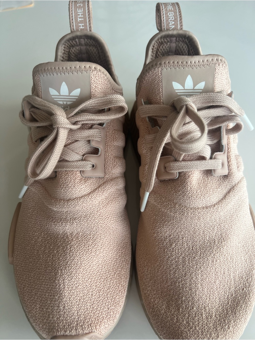 Adidas NMD_R1  Knit Lace-Up Sneakers